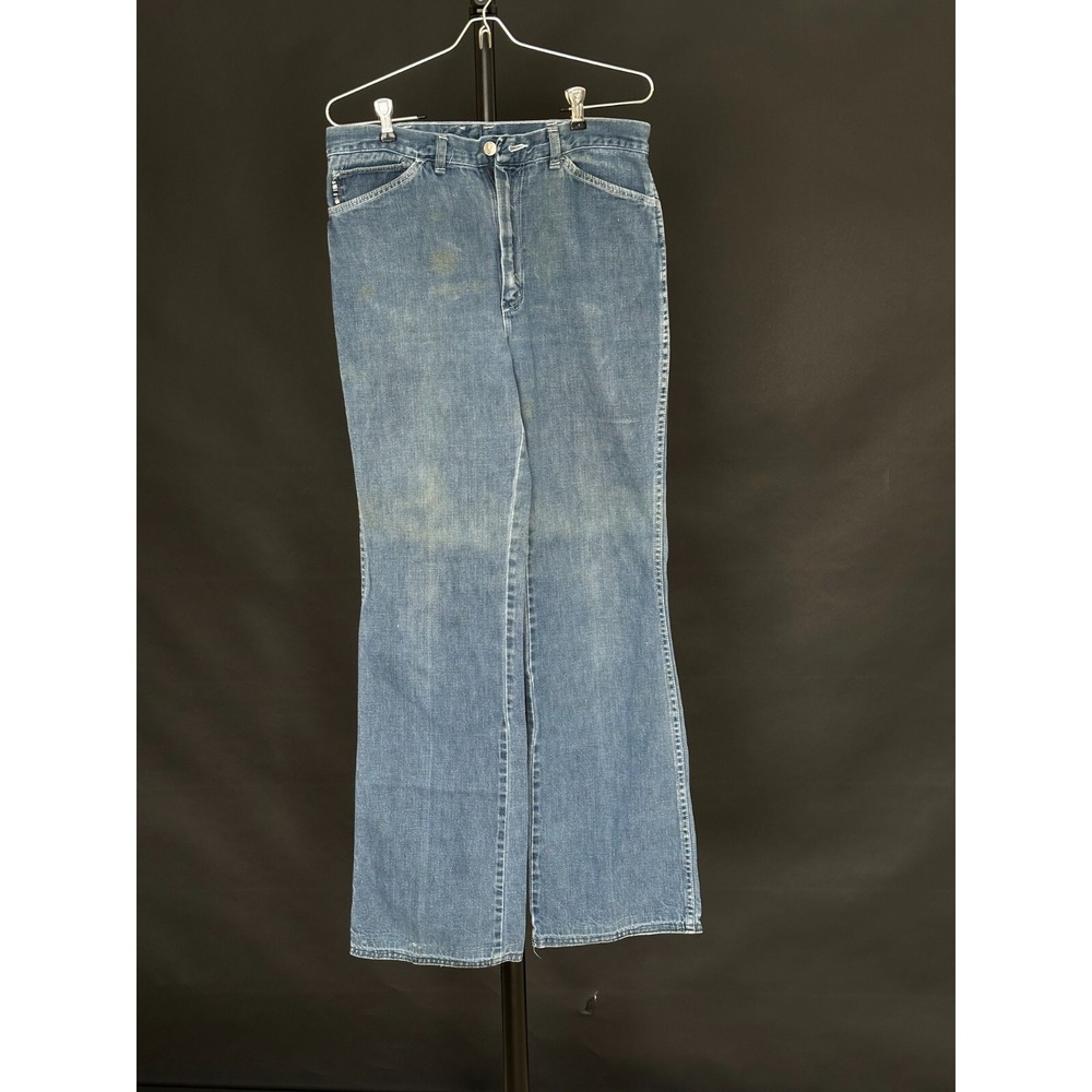 1980's Vintage Wrangler Jeans Womens 31x32 Long Rapid Transit Medium Wash